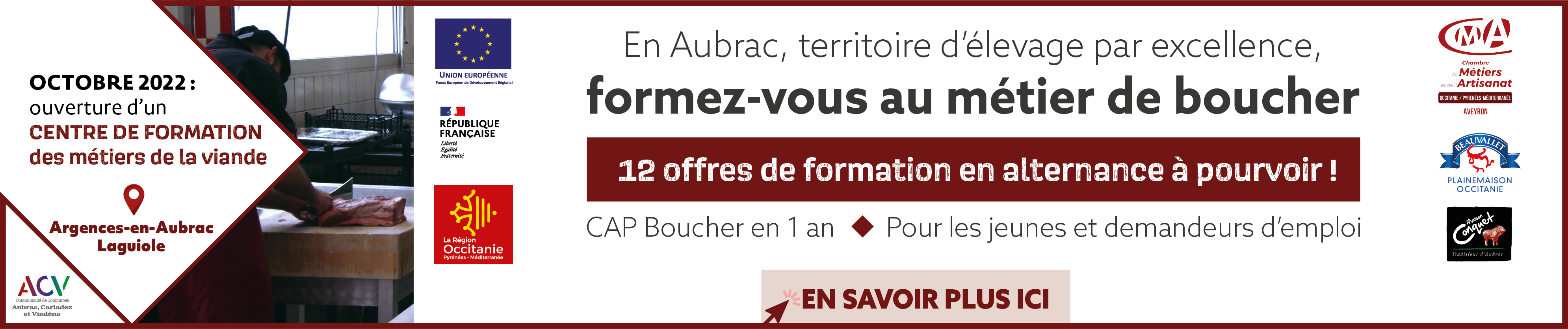 Lire la suite à propos de l’article Formation « métiers de la viande » – Argences-en-Aubrac/Laguiole